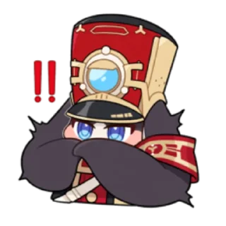 ❕ emoji Pom-pom Telegram sticker 16 of 17