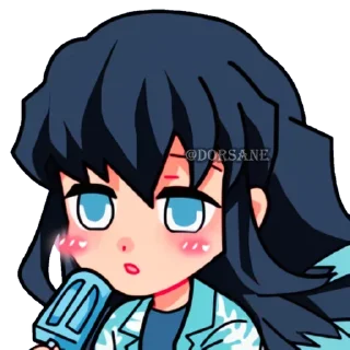 ⚔️ emoji ⚔Chibi KNY (@Dorsane) Telegram sticker 5 of 16