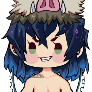 ⚔️ emoji ⚔Chibi KNY (@Dorsane) Telegram sticker 7 of 16