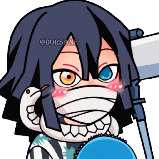 ⚔️ emoji ⚔Chibi KNY (@Dorsane) Telegram sticker 10 of 16