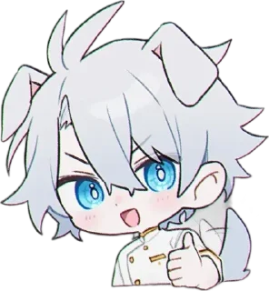 🌟 emoji Chibi Chibi Telegram sticker 11 of 12