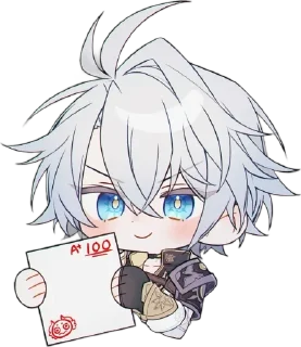 🌟 emoji Chibi Chibi Telegram sticker 10 of 12