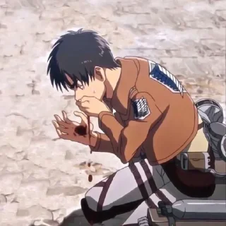 🖤 emoji Eren Telegram sticker 13 of 20