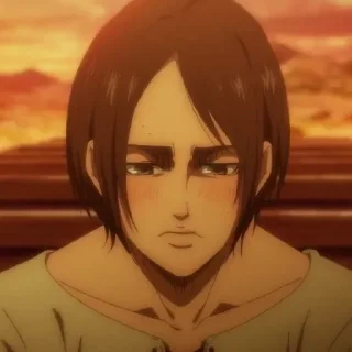 🖤 emoji Eren Telegram sticker 8 of 20