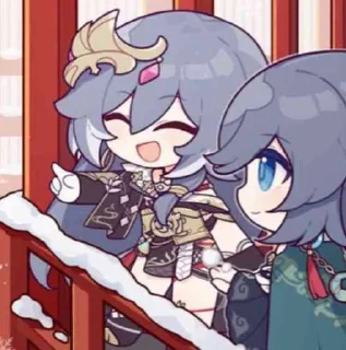 🌟 emoji 𖠁 Fu ◈ Hua  ┆┆ @KesitoMania Telegram sticker 22 of 120