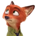 😯 emoji Nick Wilde Telegram sticker 11 of 39