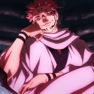 😈 emoji Магическая битва Telegram sticker 5 of 117