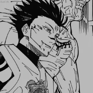 🥢 emoji ➤SUKUNA 𖤓 @Snatch_Me 𖣂 Telegram sticker 18 of 80