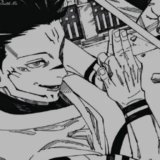 🥢 emoji ➤SUKUNA 𖤓 @Snatch_Me 𖣂 Telegram sticker 24 of 80