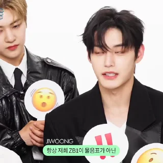 ✨ emoji ZB1 ELLE KOREA @MNETDNO Telegram sticker 7 of 45