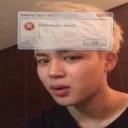 😐 emoji Jimin meme @bangtanboysiran Telegram sticker 14 of 76