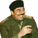 ❤ emoji Saddam hussein Telegram sticker 5 of 35