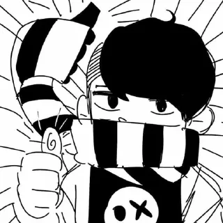 Sticker from edgar