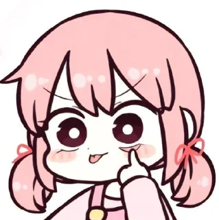 🪷 emoji chibi | @longroadtohell (●ˇ∀ˇ●) Telegram sticker 21 of 50