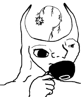 Sticker from Brainlet again