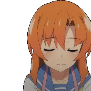 😌 emoji Higurashi Telegram sticker 10 of 110