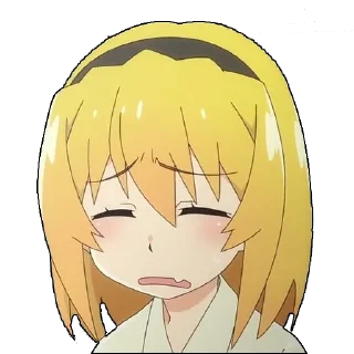 😩 emoji Higurashi Telegram sticker 11 of 110