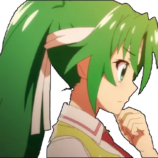 🤔 emoji Higurashi Telegram sticker 14 of 110