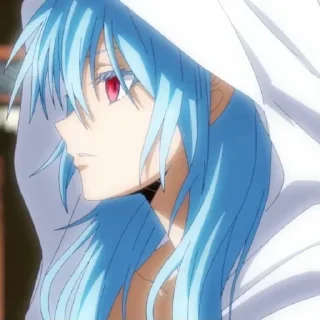 🙁 emoji Rimuru Tempest @StickersofAnime Telegram sticker 10 of 112