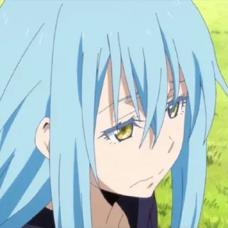 😓 emoji Rimuru Tempest @StickersofAnime Telegram sticker 24 of 112