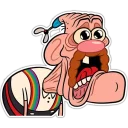 😳 emoji CartoOn Network Telegram sticker 23 of 120
