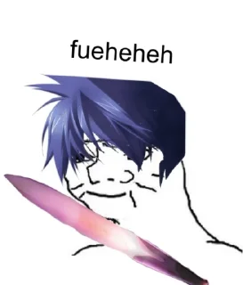 😄 emoji Chaos;Head Telegram sticker 9 of 19