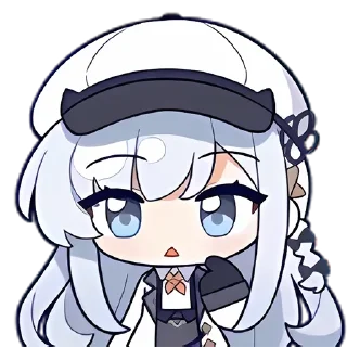 😃 emoji 米汀Nagisa直播间表情 Telegram sticker 13 of 30