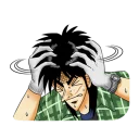 😖 emoji Kaiji Telegram sticker 19 of 40