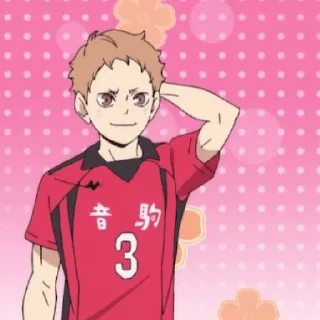 ☺️ emoji Haikyuu!! Telegram sticker 14 of 62