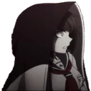😬 emoji Komaru Naegi Telegram sticker 5 of 44