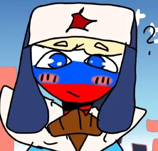 😕 emoji Countryhumans Telegram sticker 13 of 120