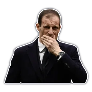 🤔 emoji Average Juventino Guy Telegram sticker 14 of 75