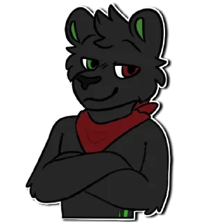😏 emoji @Dark_Pum's Stickies Telegram sticker 6 of 118