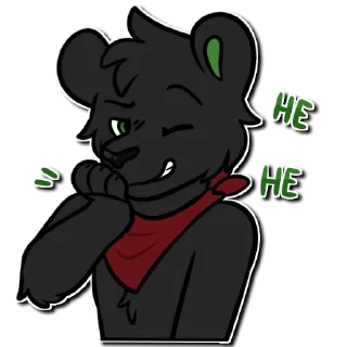 😏 emoji @Dark_Pum's Stickies Telegram sticker 5 of 118