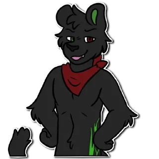 😏 emoji @Dark_Pum's Stickies Telegram sticker 8 of 118