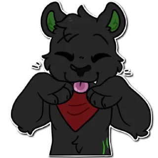 😝 emoji @Dark_Pum's Stickies Telegram sticker 14 of 118