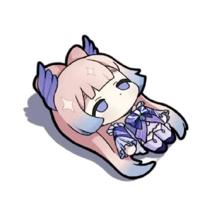 😞 emoji Fallen characters Telegram sticker 12 of 27