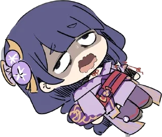 😔 emoji Fallen characters Telegram sticker 22 of 27