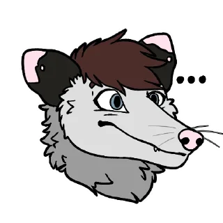 Sticker from percy teh poss by Nazuuu