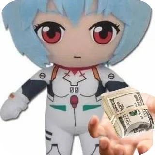 🙏 emoji Аянами Рей ✨️ @OmegalllX Telegram sticker 9 of 72