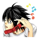 📱 emoji 🍎Death Note🍎 Telegram sticker 5 of 45