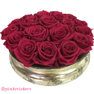 🌹 emoji Flowers 🌸@pinkstickers🌸 Telegram sticker 6 of 78