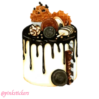 🎂 emoji Delicious 🌸@pinkstickers🌸 Telegram sticker 16 of 116