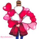 🎈 emoji Girls  🌸@pinkstickers🌸 Telegram sticker 14 of 72