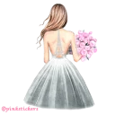 💐 emoji Girls  🌸@pinkstickers🌸 Telegram sticker 8 of 72