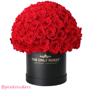 🌹 emoji Flowers 🌸@pinkstickers🌸 Telegram sticker 5 of 78