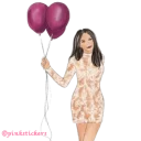 🎈 emoji Girls  🌸@pinkstickers🌸 Telegram sticker 13 of 72