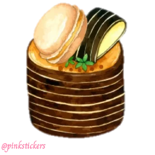 🍮 emoji Delicious 🌸@pinkstickers🌸 Telegram sticker 23 of 116