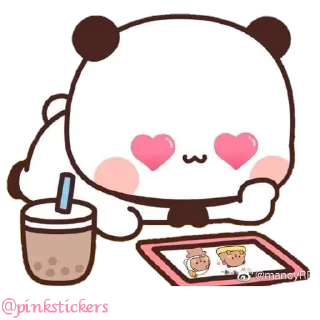 Sticker from Panda & Bear 🌸@pinkstickers🌸