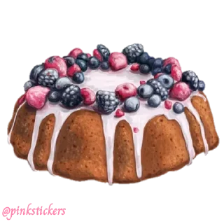 🎂 emoji Delicious 🌸@pinkstickers🌸 Telegram sticker 7 of 116